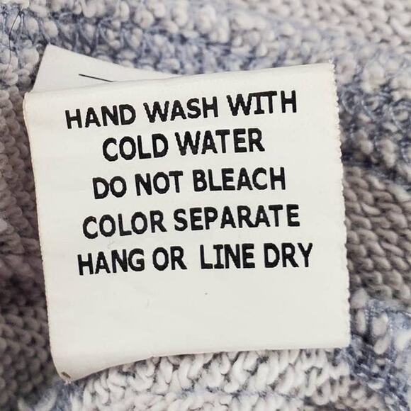 Honey Punch Gray Cropped Hoodie Small - Picture 6 of 7